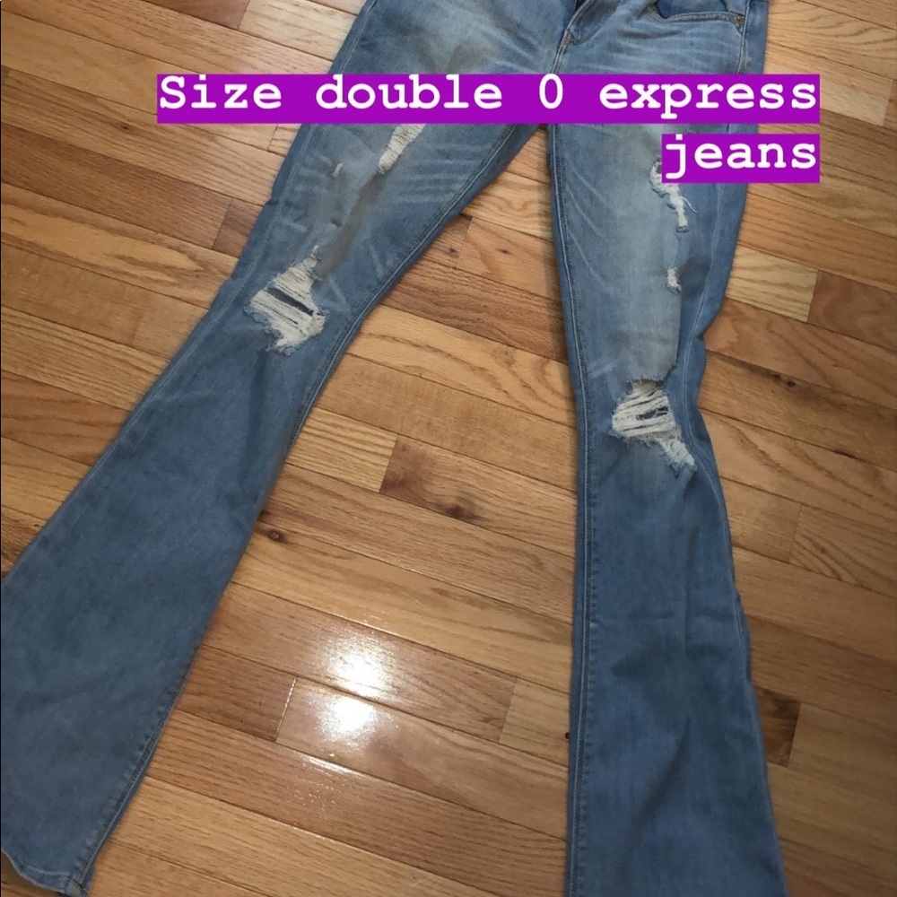 Bell bottom jeans express
